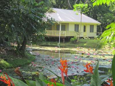 Lily pond cottage sekawa beach estate fiji